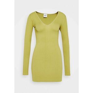 URBAN OUTFITTERS BDG Junior ribbed bodycon Mini DRESS‎ M Medium Green Holiday